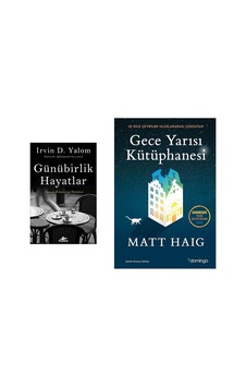 Gunubırlık Hayatlar + Gece Yarısı Kutuphanesı 2 Set