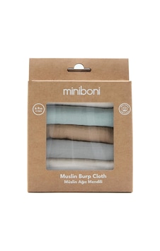 Miniboni 6 Lı Ağız Mendili Bej, Ekru, Mint, Gri Çok Renkli Miniboni 6 Lı Ağız Mendili Bej, Ekru, Mint, Gri Çok Renkli