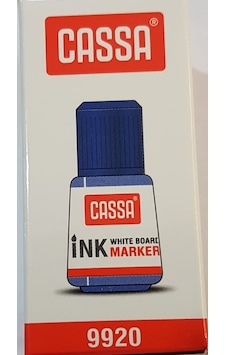 Cassa Beyaz Tahta Kalemi Mürekkebi 20Ml Mavi Cassa Beyaz Tahta Kalemi Mürekkebi 20Ml Mavi