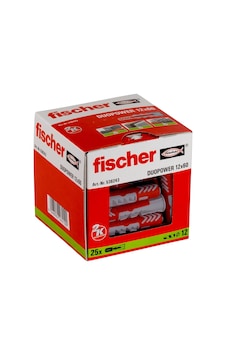 Duopower 12 X 60, Evrensel Dübel, Güçlü 2 Bileşenli Dübel, Beton, Tuğla, Taş Vb. Sabitlemek İçin Plastik Dübel, Vidasız, 25 Adet Duopower 12 X 60, Evrensel Dübel, Güçlü 2 Bileşenli Dübel, Beton, Tuğla, Taş Vb. Sabitlemek İçin Plastik Dübel, Vidasız, 25 Adet