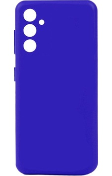 Samsung Uyumlu Galaxy A14 Kılıf Zore Biye Silikon Mavi