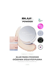 Gözenek Gizleyici Makyaj Sabitleme Pudrası About Tone Blur Finish Powder Diğer Gözenek Gizleyici Makyaj Sabitleme Pudrası About Tone Blur Finish Powder Diğer
