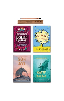 Genç Timaş Son Ayı - Kayıp Balina - Limon Kütüphanesi - Çikolataca Konuşur musun Set 4 Kitap Genç Timaş Son Ayı - Kayıp Balina - Limon Kütüphanesi - Çikolataca Konuşur musun Set 4 Kitap