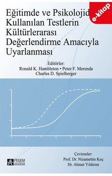 Eğitimde Ve Psikolojide Kullanılan Testlerin Kültürlerarası Değer