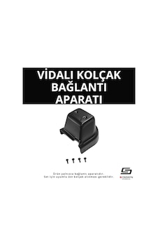 S-dizayn Hyundai Accent Blue Vidalı Kol Dayama Kolçak Alt Adaptör 2011-2017 A+ Kalite