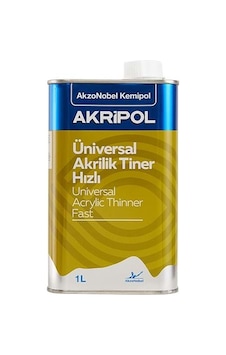 Akripol Unıversal Akrilik Tiner Yavaş Fast 3 Lt 0 Akripol Unıversal Akrilik Tiner Yavaş Fast 3 Lt 0