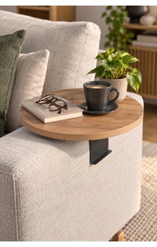 Sulorahome Ayarlanabilir Koltuk Yanı Tepsi Sehpası Çam Kahverengi Atlantik Çam Sulorahome Ayarlanabilir Koltuk Yanı Tepsi Sehpası Çam Kahverengi Atlantik Çam
