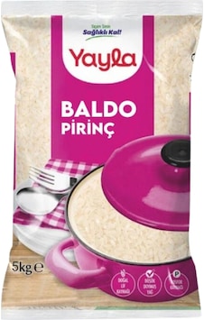 Yayla Baldo Pirinç 5 KG Yayla Baldo Pirinç 5 KG