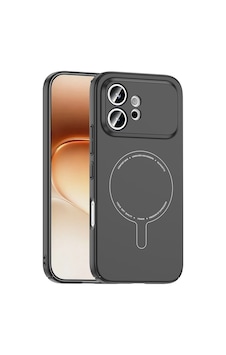 Maks Technology Honor 600 5g Kılıf M-safe Şarj Özellikli Kamera Korumalı Mkst Elio Sert Pc Kapak - Siyah Maks Technology Honor 600 5g Kılıf M-safe Şarj Özellikli Kamera Korumalı Mkst Elio Sert Pc Kapak - Siyah