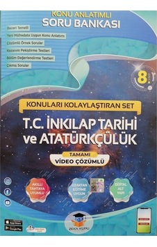 Zeka Küpü Yayınları 8. Sınıf LGS İnkılap Tarihi Konu Anlatımlı So Zeka Küpü Yayınları 8. Sınıf LGS İnkılap Tarihi Konu Anlatımlı So