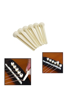 Midex Sn-10wh Akustik Gitar Köprü Pimi 6 Adet Beyaz Midex Sn-10wh Akustik Gitar Köprü Pimi 6 Adet Beyaz