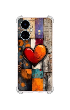 Printify Tecno Camon 19 Pro İle Uyumlu Düşlerin Dansı Serisi Zamanın Kalbi Tasarımlı Uv Baskılı Köşe Korumalı Antişok Kılıf Şeffaf Printify Tecno Camon 19 Pro İle Uyumlu Düşlerin Dansı Serisi Zamanın Kalbi Tasarımlı Uv Baskılı Köşe Korumalı Antişok Kılıf Şeffaf