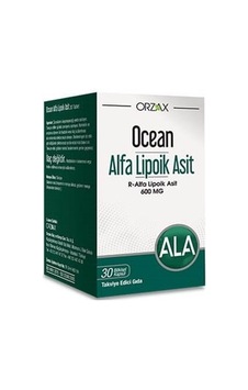 Alfa Lipoik Asit Takviye Edici Gıda 30 Tablet Alfa Lipoik Asit Takviye Edici Gıda 30 Tablet