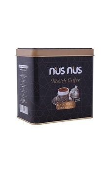 Nusnus Damla Sakızlı Türk Kahvesi Metal Kutu 250 G Nusnus Damla Sakızlı Türk Kahvesi Metal Kutu 250 G