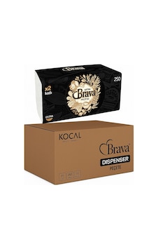 Brava Yeni Nesil Dispanser Peçete 24x250 Adet 1 Koli - 925416462