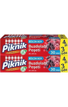Piknik Buzdolabı Poşeti 4al3öde 30'lu Piknik Buzdolabı Poşeti 4al3öde 30'lu