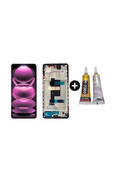 Xiaomi Redmi Note 12 Pro 5g Uyumlu Çıtalı Lcd Ekran Dokunmatik + B7000 Xiaomi Redmi Note 12 Pro 5g Uyumlu Çıtalı Lcd Ekran Dokunmatik + B7000