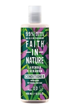 Faith in Nature %99 Doğal Lavanta & Sardunya Normal & Kuruya Dönük Saçlar İçin Saç Bakım Kremi 400 ML