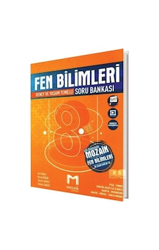 8. Sınıf Fen Bilimleri Soru Bankası Mozaik Yayınları 8. Sınıf Fen Bilimleri Soru Bankası Mozaik Yayınları