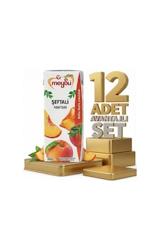 Meysu Nektar Şeftali 12x200 Ml Meysu Nektar Şeftali 12x200 Ml