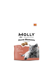 Molly Meow Moments Hassas Kediler İçin Kedi Ödül Maması 60 Gr Molly Meow Moments Hassas Kediler İçin Kedi Ödül Maması 60 Gr