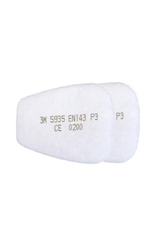 3m 5935 P3 R Partikül Toz Ve Sis Filtresi 3m 5935 P3 R Partikül Toz Ve Sis Filtresi