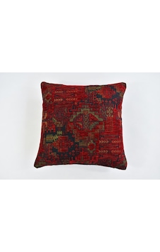 Kilim Desenli Dekoratif Yastık Kılıfı Çift Taraflı Şönil Dokuma Gizli Fermuarlı Etnik Kırlent Kılıfı 50 X 50 Kırmızı Kilim Desenli Dekoratif Yastık Kılıfı Çift Taraflı Şönil Dokuma Gizli Fermuarlı Etnik Kırlent Kılıfı 50 X 50 Kırmızı