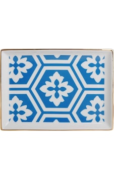 Porland Morocco Desen2 Mavi Kahvaltı Tabağı 18x13 Cm 04A+P018775 Porland Morocco Desen2 Mavi Kahvaltı Tabağı 18x13 Cm 04A+P018775