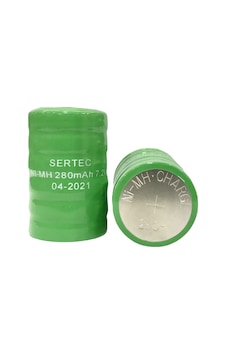 Sertec - 7.2v Ni-mh 280 Mah Buton Şarjlı Pil
