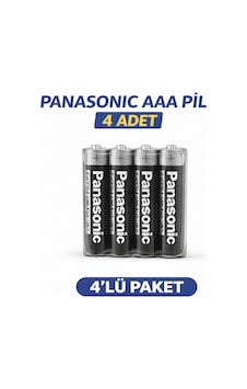 Pana Aaa R03 İnce Pil Zinc Carbon Extra Heavy Duty 2 Li 2 Paket Pana Aaa R03 İnce Pil Zinc Carbon Extra Heavy Duty 2 Li 2 Paket