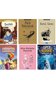 Süper Başkan Zamanı Durduran Saat Ortaokul 6 Kitap Set Süper Başkan Zamanı Durduran Saat Ortaokul 6 Kitap Set