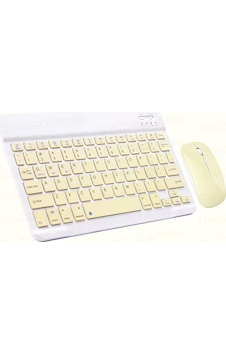 Schitec Kablosuz Klavye Ve Mouse Set Type-c Şarjlı Bluetooth 2.4g Bağlantlılı Sarı Diğer Schitec Kablosuz Klavye Ve Mouse Set Type-c Şarjlı Bluetooth 2.4g Bağlantlılı Sarı Diğer