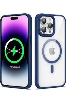 Apple Uyumlu iPhone 14 Pro Max Uyumlu Magsafe Wireless Şarj Özellikli Silikon Zore Ege Kılıf-lacivert Lacivert - Apple Uyumlu iPhone 14 Pro Max Uyumlu Magsafe Wireless Şarj Özellikli Silikon Zore Ege Kılıf-lacivert Lacivert -