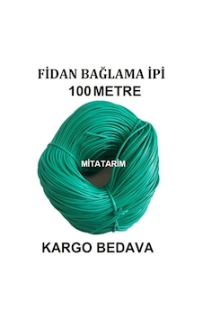 Elastik Fidan Balama İpi - 100 M - Bitki Bağlama İpi Elastik Fidan Balama İpi - 100 M - Bitki Bağlama İpi