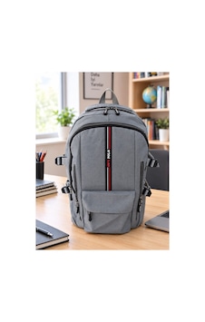 Newbag Sırt Okul Spor Çantası Gri Newbag Sırt Okul Spor Çantası Gri