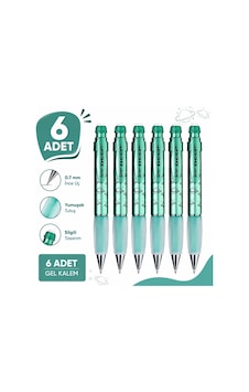 Versatil Kalem Deep 0.7 Mm Met Yesil Gezegen 6'lı Paket Yeşil Versatil Kalem Deep 0.7 Mm Met Yesil Gezegen 6'lı Paket Yeşil