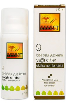 Effect 9 Bitki Özlü Yağlı Ciltler için Nemlendirici Yüz Kremi 50 ML Effect 9 Bitki Özlü Yağlı Ciltler için Nemlendirici Yüz Kremi 50 ML