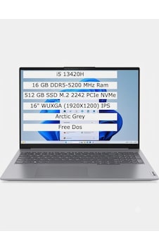 Lenovo Thinkbook 16 G9 Irl 21us000gtx İ5-13420h 16gb 512gb Ssd 16 Wuxga 1920x1200 Freedos
