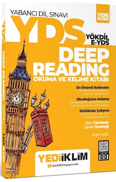 Yediiklim Yayınları Yds Yökdil Deep Reading Okuma Ve Kelime Kitabı