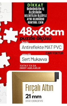21mm- 48x68 Cm Antireflekte Mat Pvc Li Fotoğraf 1000 Parça Puzzle Belge Çerçevesi Yatay Dikey 21lik 21mm- 48x68 Cm Antireflekte Mat Pvc Li Fotoğraf 1000 Parça Puzzle Belge Çerçevesi Yatay Dikey 21lik