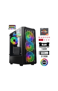 Xaser Nano X50 R5-5500 16 GB 512 GB M.2 NVMe SSD 8 GB RX580 Free Dos Masaüstü Oyuncu Bilgisayarı Xaser Nano X50 R5-5500 16 GB 512 GB M.2 NVMe SSD 8 GB RX580 Free Dos Masaüstü Oyuncu Bilgisayarı