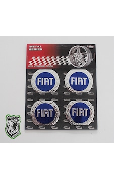 Jant Göbeği Etiketi Fiat 60Mm Çap Mavi (502481156) Jant Göbeği Etiketi Fiat 60Mm Çap Mavi (502481156)