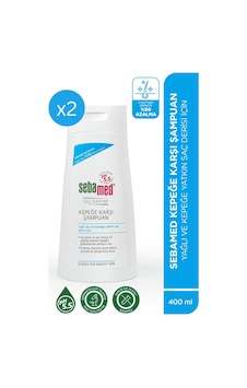 Sebamed Kepek Karşıtı Pirokton Olamin İçerikli Yağlanma Önceliyici Etkili Şampuan 400 ML - 2 li Set