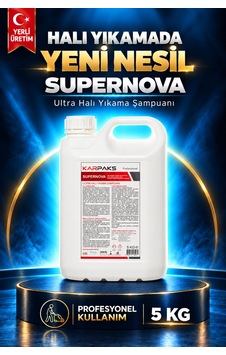 Supernova Halı Yıkama Şampuanı 5 Kg Tekli Supernova Halı Yıkama Şampuanı 5 Kg Tekli