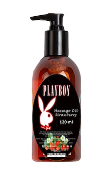 Playboy Çilekli 120 Ml Aromaterapi Masaj Yağı Çilekli Playboy 120ml Strawberry Massage Oil Playboy Çilekli 120 Ml Aromaterapi Masaj Yağı Çilekli Playboy 120ml Strawberry Massage Oil