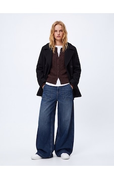 LTB Slim Fit Düğme Detaylı Triko Kahverengi Hırka LTB Slim Fit Düğme Detaylı Triko Kahverengi Hırka