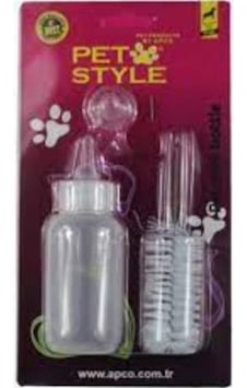 Pet Style Yavru Kedi Köpek Biberon Seti 50 ml Pet Style Yavru Kedi Köpek Biberon Seti 50 ml