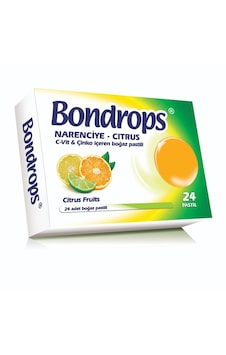 Bondrops Pastil Cıtrus Narenciye 24'lü