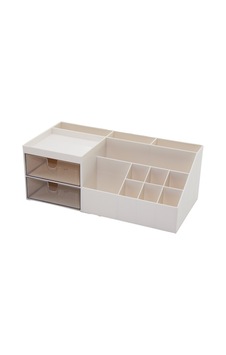 House By House Ur-3502 İki Çekmeceli 12 Bölmeli Plastik Makyaj & Takı Organizer 12x24cm Diğer House By House Ur-3502 İki Çekmeceli 12 Bölmeli Plastik Makyaj & Takı Organizer 12x24cm Diğer