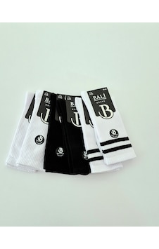 Bali Socks Dikişisiz Erkek Kolej Çorap 6lı Çok Renkli